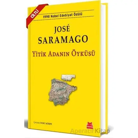 Yitik Adanın Öyküsü - Jose Saramago - Kırmızı Kedi Yayınevi