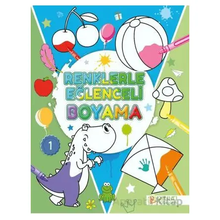 Renklerle Eğlenceli Boyama - 1 - Kollektif - Pırıltı Kitapları - Erkam