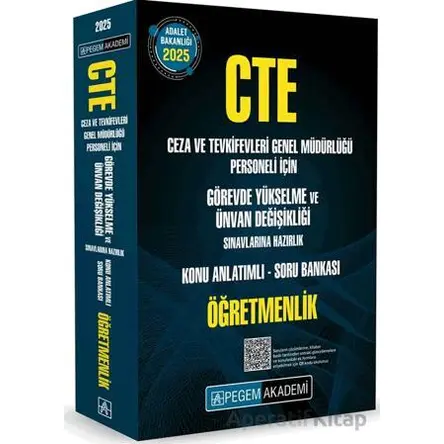 2025 GYS CTE Adalet Bakanlığı Ceza ve Tevkifevleri Genel Müdürlüğü Personeli İçin Görevde Yükselme v