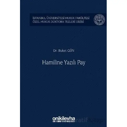 Hamiline Yazılı Pay - Buket Gün - On İki Levha Yayınları