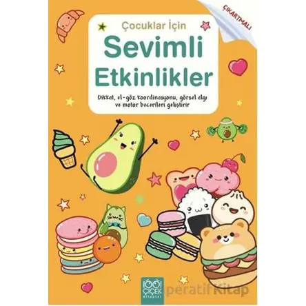 Çocuklar İçin Sevimli Etkinlikler - Valentina Figus - 1001 Çiçek Kitaplar