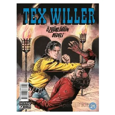 Tex Willer sayı 24 - Giorgio Giusfredi - Lal Kitap