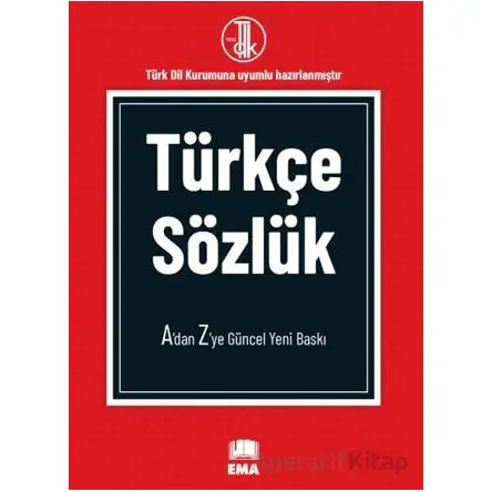 Türkçe Sözlük - Kolektif - Ema Kitap