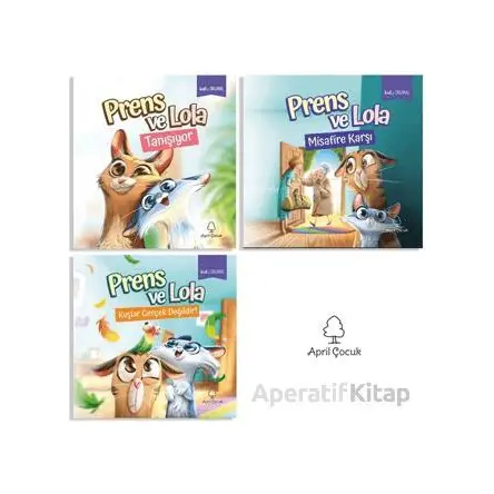 Prens ve Lola 3 Kitap Set - Kolektif - April Yayıncılık
