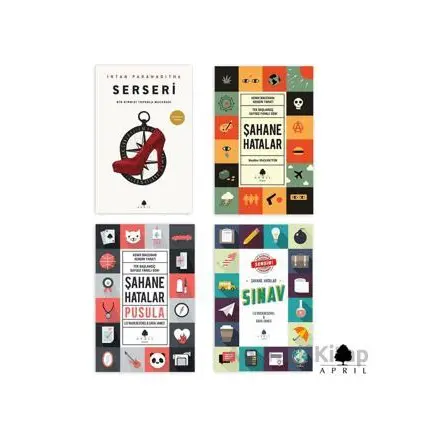 April İnteraktif Set 4 Kitap - Kolektif - April Yayıncılık