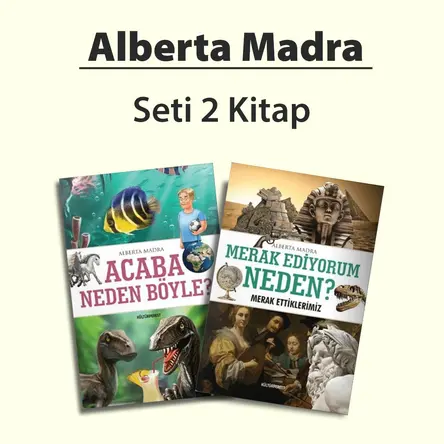 Alberta Madra Seti (2 Kitap) Paket Kitap Kampanyası
