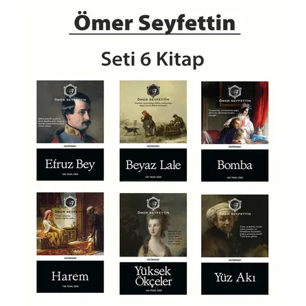 Ömer Seyfettin Seti (6 Kitap) Paket Kitap Kampanyası