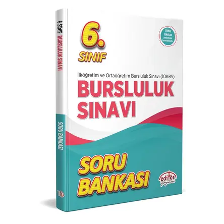 Editör 6.Sınıf Bursluluk Sınavı Soru Bankası