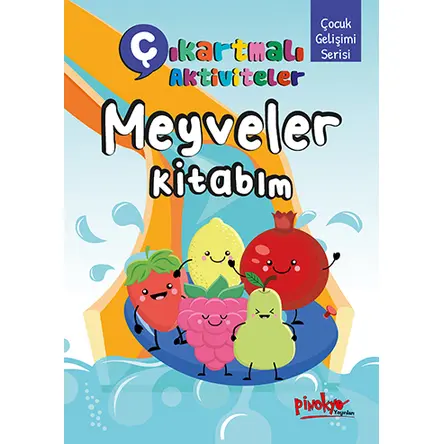 Çıkartmalı Aktiviteler Meyveler Kitabım - Buçe Dayı - Pinokyo Yayınları