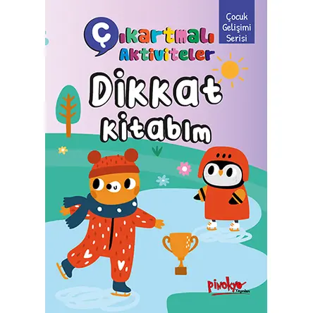 Çıkartmalı Aktiviteler Dikkat Kitabım - Buçe Dayı - Pinokyo Yayınları