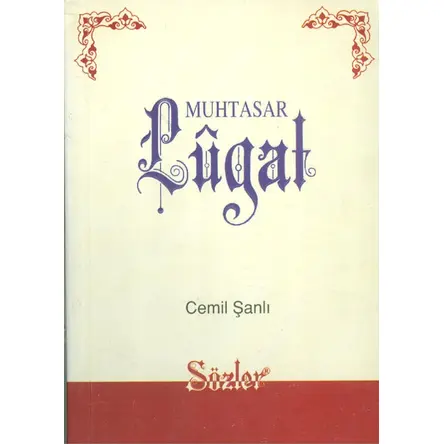 Muhtasar Lügat Sözler Neşriyat