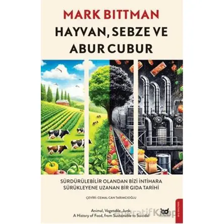 Hayvan Sebze Abur Cubur - Mark Bittman - Beyaz Baykuş Yayınları