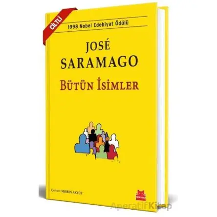 Bütün İsimler - Jose Saramago - Kırmızı Kedi Yayınevi