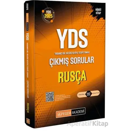 2025 YDS Rusça Çıkmış Sorular - Kolektif - Pegem Akademi Yayıncılık