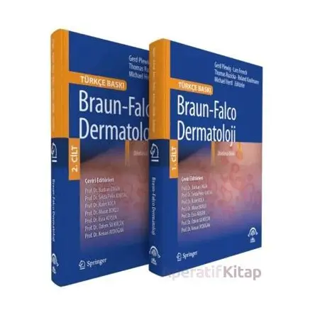 Braun - Falco Dermatoloji Cilt 1-2 - Kollektif - EMA Tıp Kitabevi