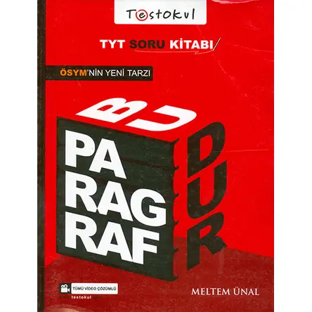 TYT Paragraf Soru Kitabı Test Okul