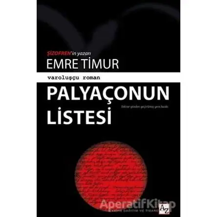 Palyaçonun Listesi - Emre Timur - Az Kitap