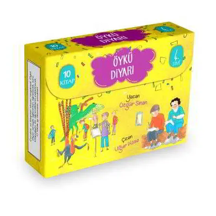 Öykü Diyarı 4. Sınıf (10 Kitap Takım) - Özgür Sinan - Kukla Yayınları