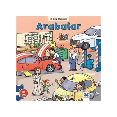 Arabalar - İlk Bilgi Hazinem - Stephanie Ledu - Mavi Kelebek Yayınları