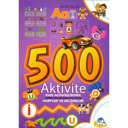 Aktivite - Harfler ve Kelimeler - Minik Flipper