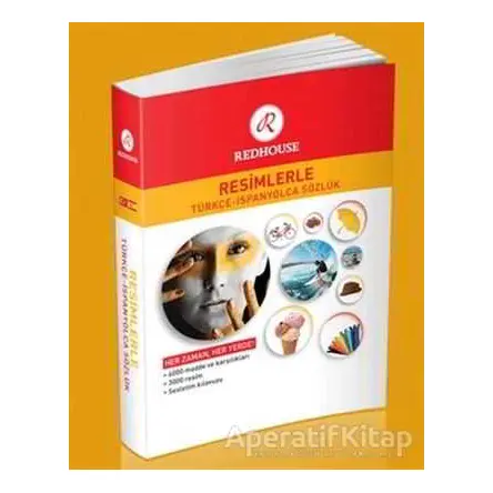 Resimlerle Türkçe - İspanyolca Sözlük - Redhouse Yayınları