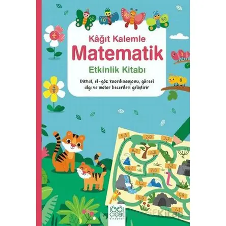 Kağıt Kalemle Matematik Etkinlik Kitabı - Darran Stobbart - 1001 Çiçek Kitaplar