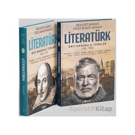 Literatürk: Batı Kanonu & Türkler (2 Cilt) - Beyazıt Akman - Kopernik Kitap