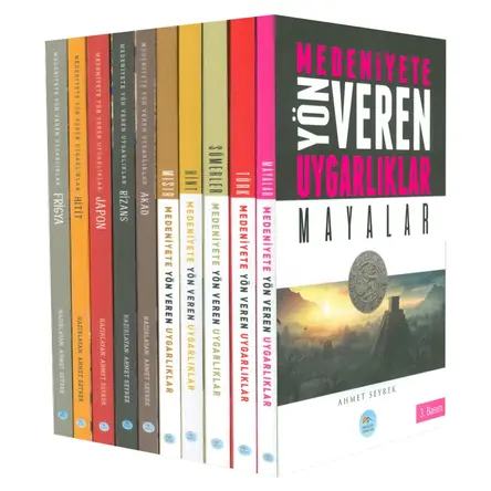 Medeniyet Yön Veren Uygarlıklar (10 Kitap) Paket Kitap Kampanyası