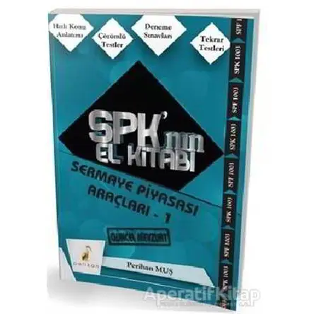 SPK´nın El Kitabı - Sermaye Piyasası Araçları 1 - Perihan Muş - Pelikan Tıp Teknik Yayıncılık