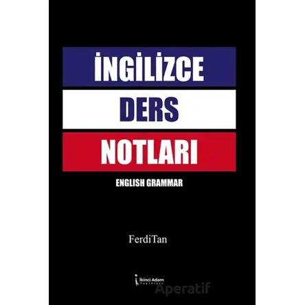 İngilizce Ders Notları - FerdiTan - İkinci Adam Yayınları