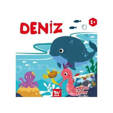 Yapboz Poster Kitap Deniz - Kolektif - Türkiye Diyanet Vakfı Yayınları