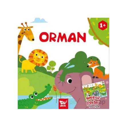 Yapboz Poster Kitap Orman - Kolektif - Türkiye Diyanet Vakfı Yayınları