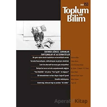 Toplum ve Bilim Dergisi Sayı: 153 - İletişim Yayınevi