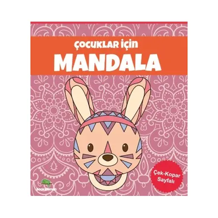 Çocuklar İçin Mandala-Pembe - Emre Aslan - Bookalemun Yayınevi