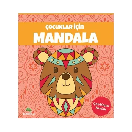 Çocuklar İçin Mandala-Turuncu - Emre Aslan - Bookalemun Yayınevi