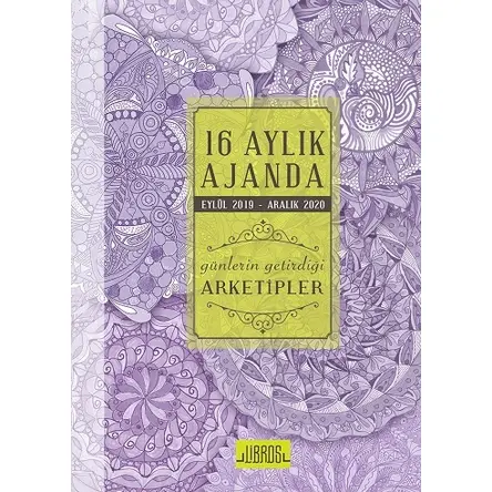 16 Aylık Ajanda 2019 - 2020 (Eylül - Aralık) - Libros Yayınları