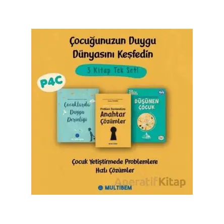 Bilinçli Ebeveyn Olma Setti- Çocuğumu Keşfediyorum (3 Kitap) - Kolektif - Multibem Yayınları