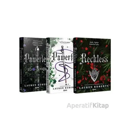 Powerless - Powerfull - Reckless (3 Kitap Set) - Lauren Roberts - Beta Byou