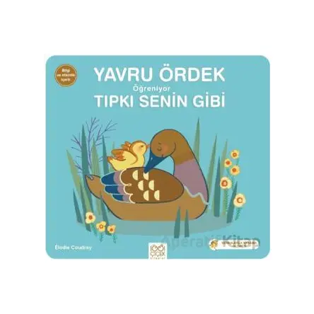 Yavru Ördek Öğreniyor Tıpkı Senin Gibi - Elodie Coudray - 1001 Çiçek Kitaplar
