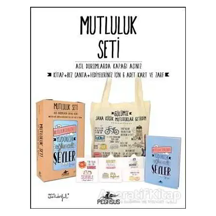 Mutluluk Seti - Mr. Wonderful - Pegasus Yayınları