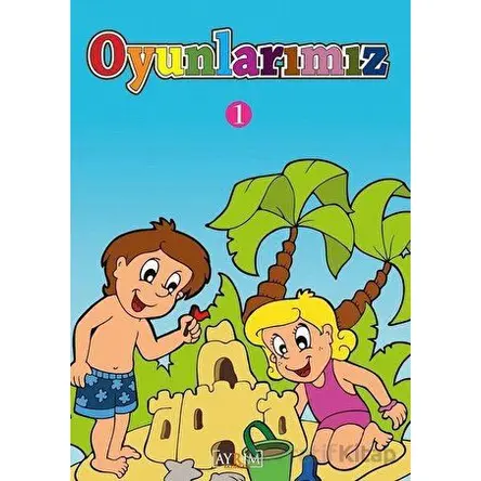 Oyunlarımız 1 - Boyama Kitabı - Ayrım Yayınları