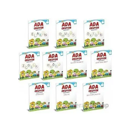 Okuma Dizisi 1: Ada Okuyor (10 Kitap) - Mor Şemsiye