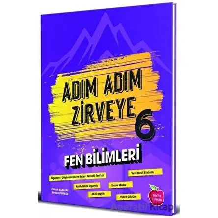 6. Sınıf Fen Bilimleri Adım Adım Zirveye Soru Bankası Newton Yayınları