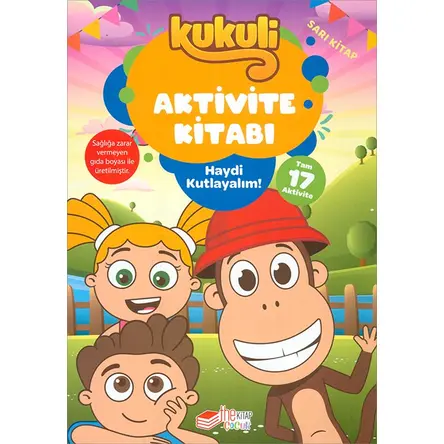 Kukuli Aktivite Kitabı - Sarı Kitap - The Kitap Çocuk