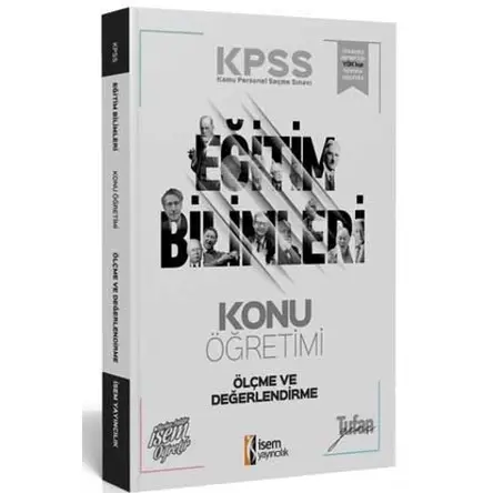 2020 KPSS Eğitim Bilimleri Ölçme ve Değerlendirme Konu Öğretimi - İSEM Yayıncılık