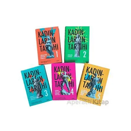 Kadınların Tarihi: 1-2-3-4-5 (Takım Set) - Kolektif - Alfa Yayınları