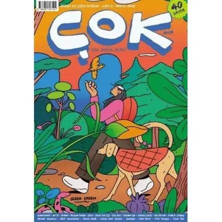 Çok Dergi 03 – Doğal Dergi – Mayıs 2025 - Komikşeyler Yayıncılık