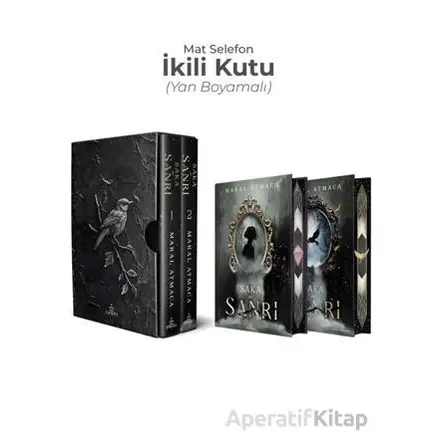 Saka ve Sanrı - İki Kitaplık Yan Boyamalı Kutu - Maral Atmaca - Ephesus Yayınları