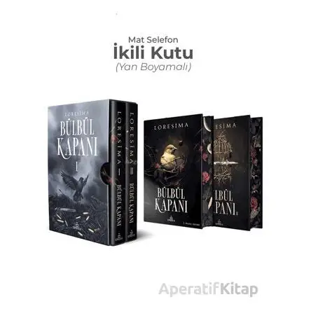 Bülbül Kapanı İkili Kutu - Yan Boyamalı - Loresima - Ephesus Yayınları