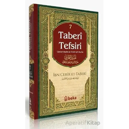 Taberi Tefsiri 7. Cilt - İmam Taberi - Beka Yayınları